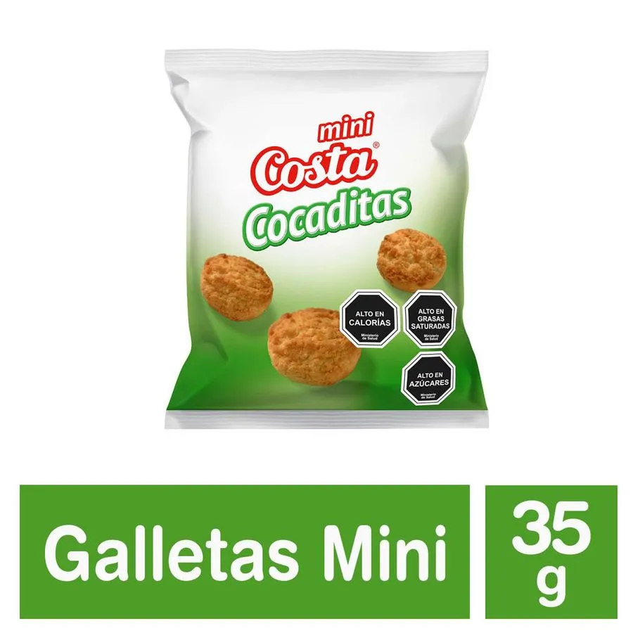 Galletas Mini Cocadita Costa 35 g