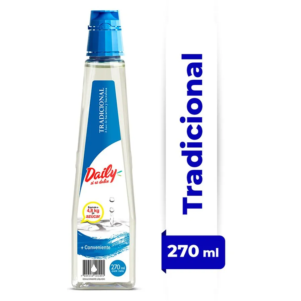 Endulzante Líquido Daily Tradicional 270 ml 1