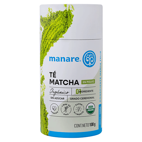 Té Matcha 100g en Polvo Orgánico