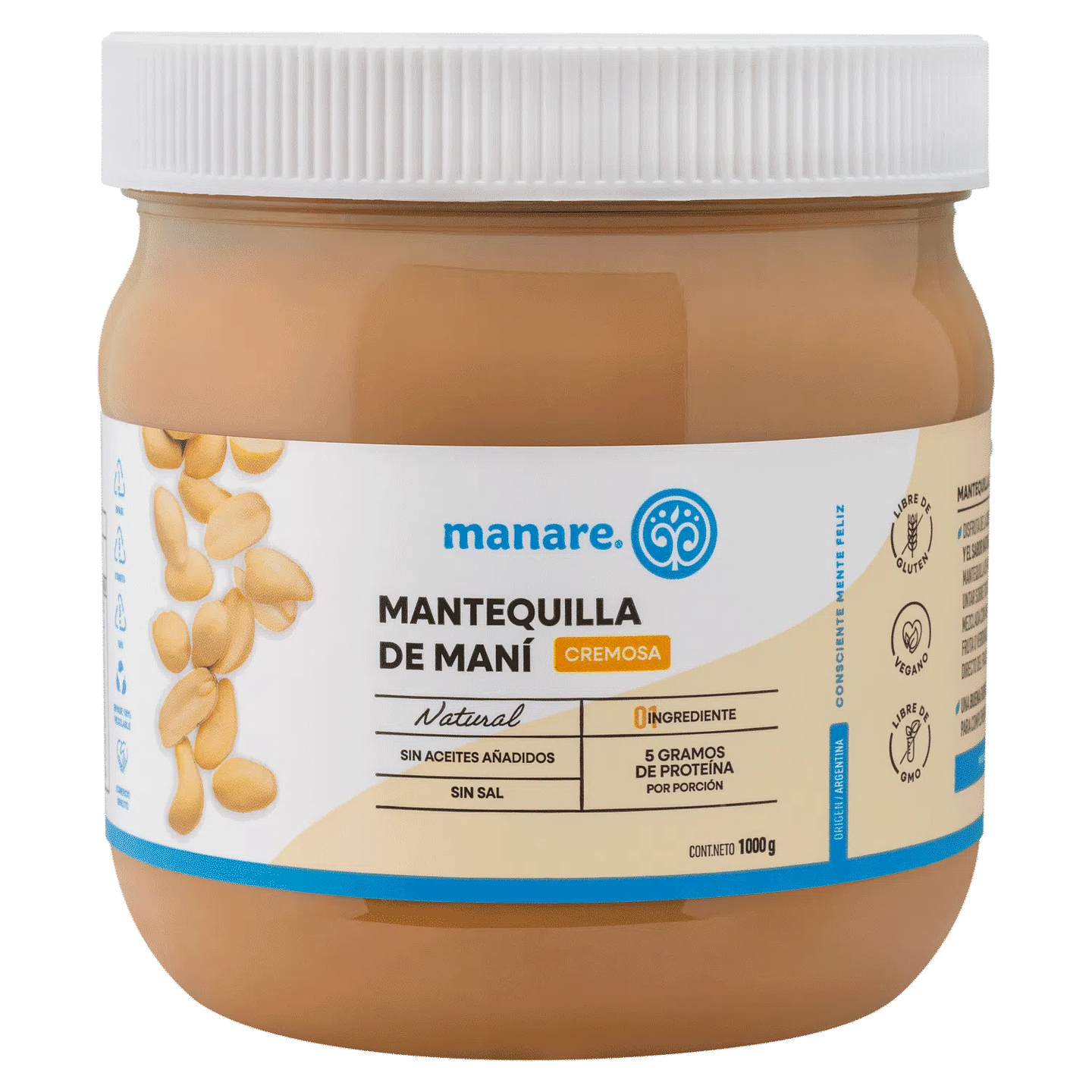 Mantequilla de Maní 1 kg 1