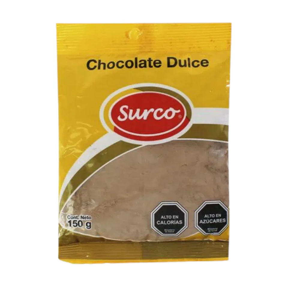 Chocolate Dulce en Polvo Surco 150g 1