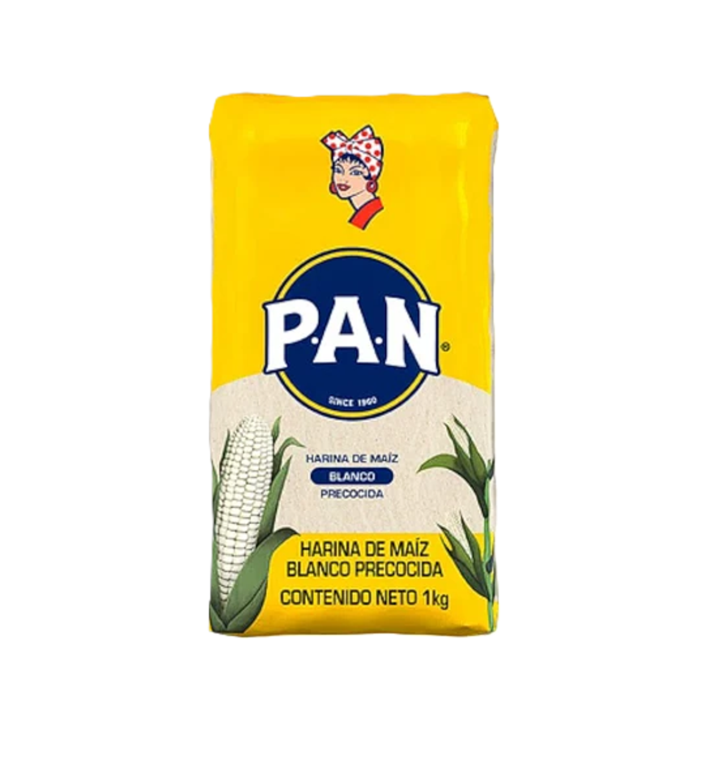 Harina de Maíz P.A.N. Blanca Pan 1 kg 1
