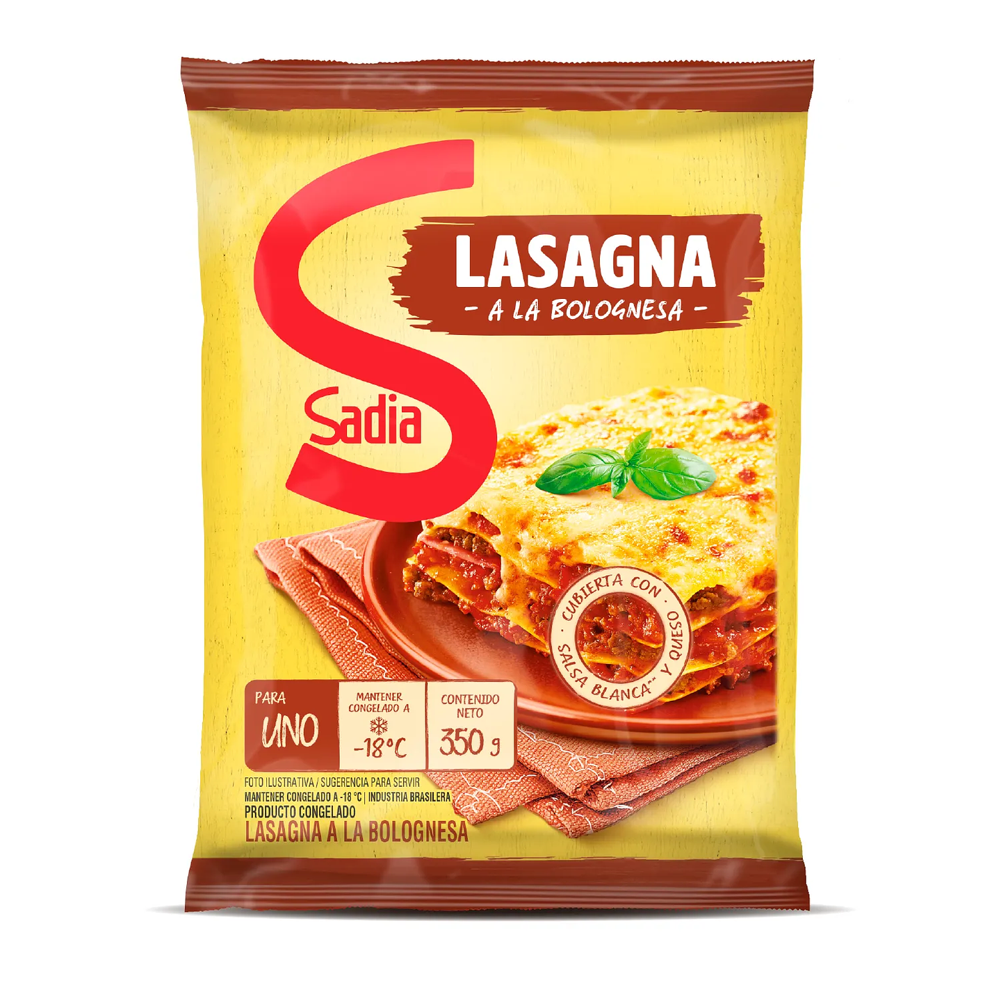 Lasagna Bolognesa Sadia 350 g 1