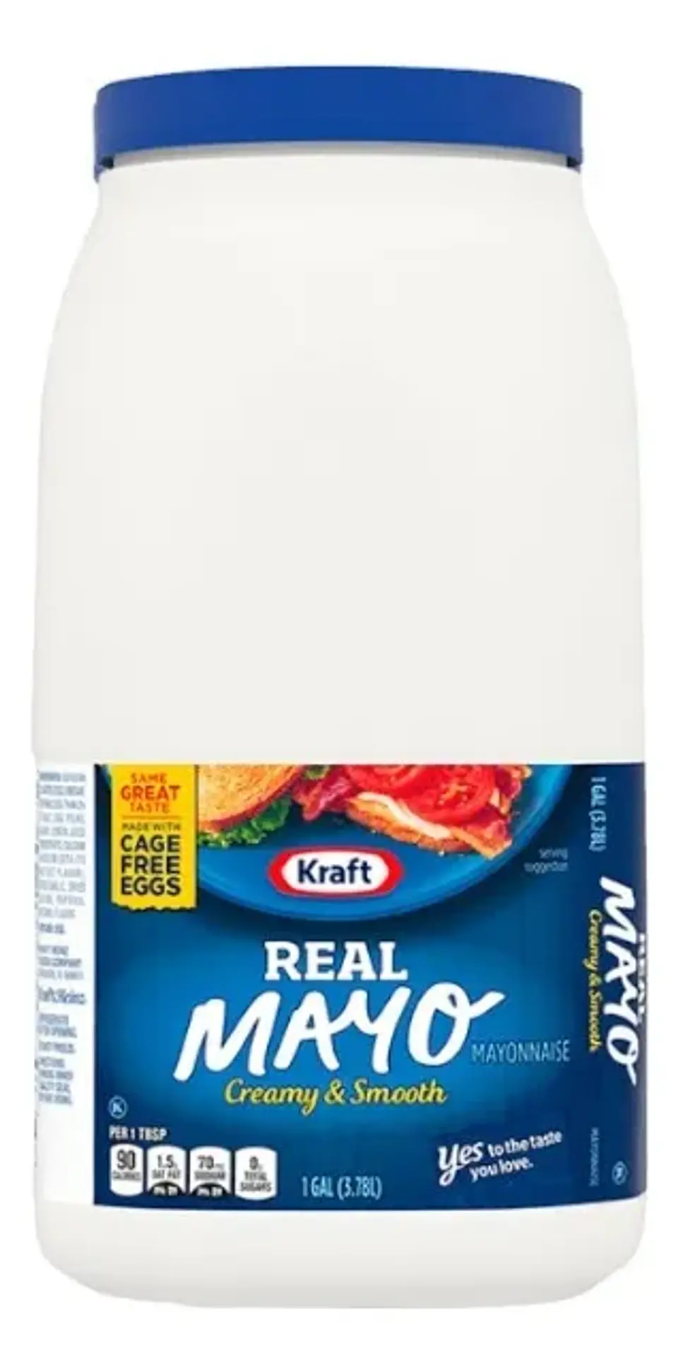 Mayonesa Kraft Real Mayo 1 Galón 3,78 Litros 1
