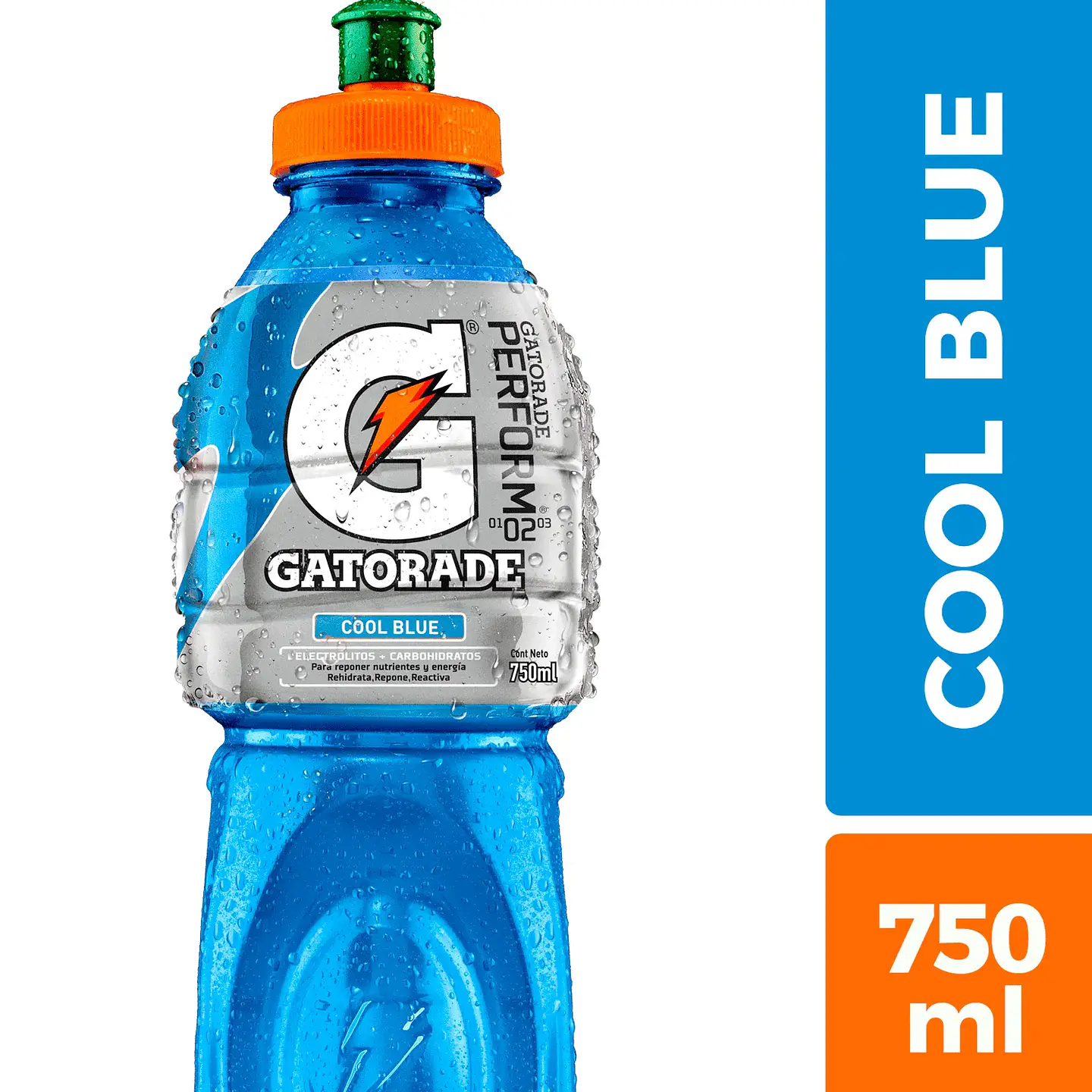 Bebida Isotónica Gatorade Cool Blue 750 ml 1
