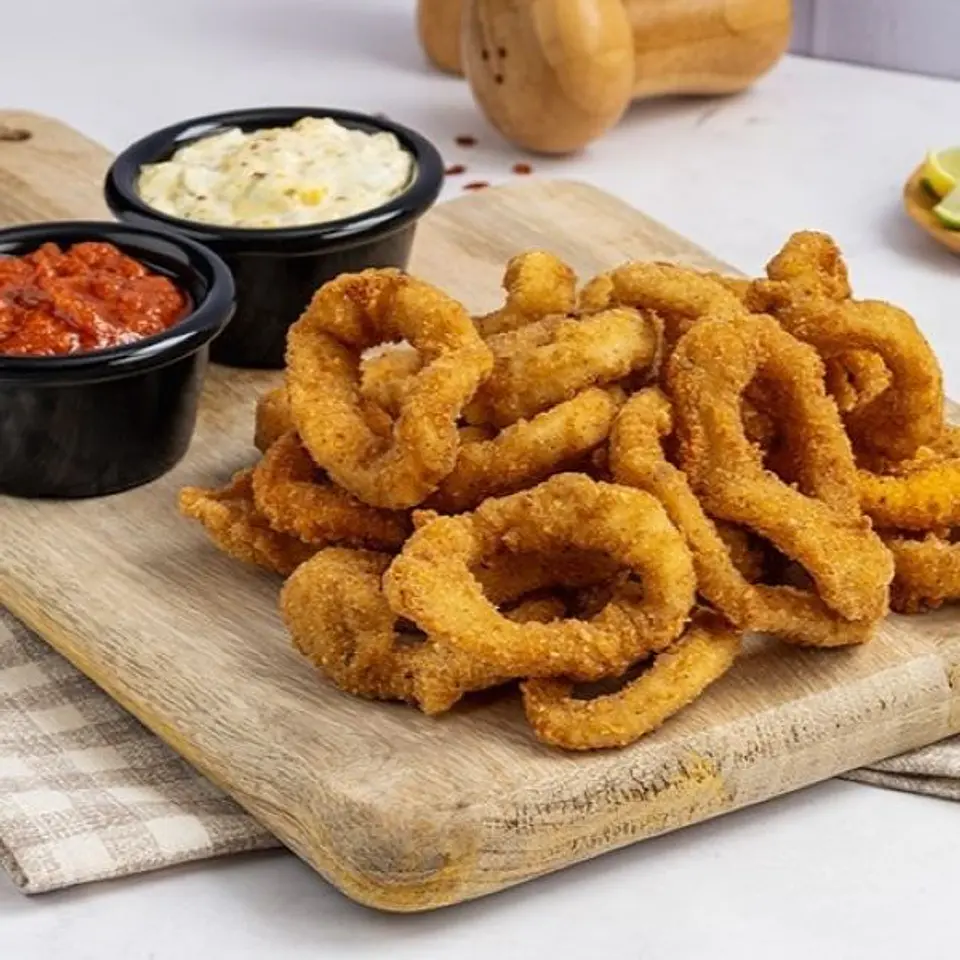 AROS DE CALAMAR REBOZADOS, IBERCOOK, 400 g 2