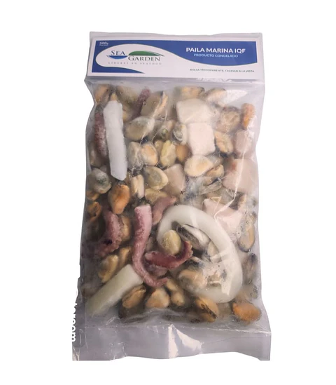 PAILA MARINA IQF SEA GARDEN DE 500 GR