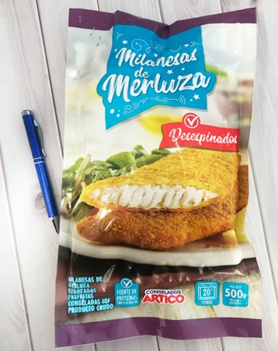 MILANESA APANADA DE MERLUZA 500 GR 1