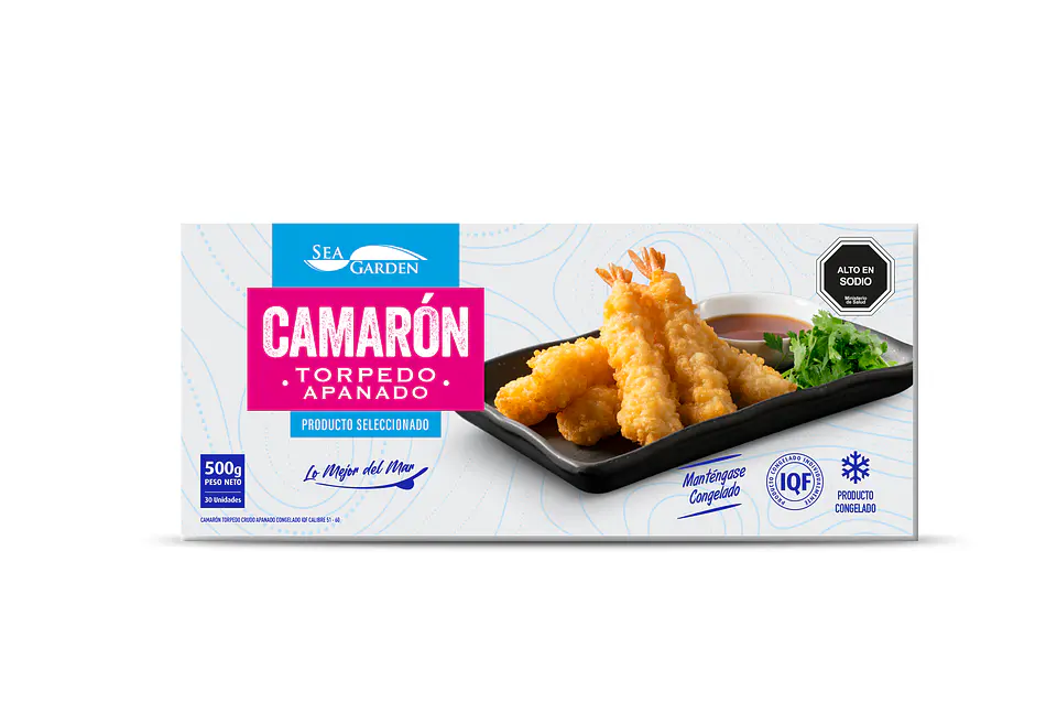 Camarón Torpedo Apanado 500g 1