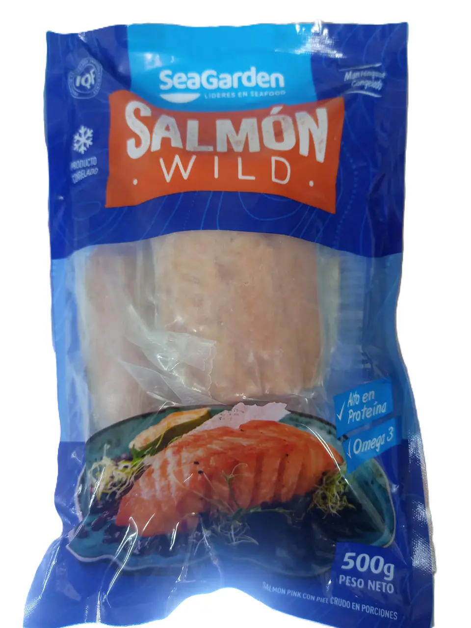 Salmón Pink 500g Porcionado  1