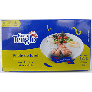 FILETE DE JUREL 125g ACEITE DE MARAVILLA