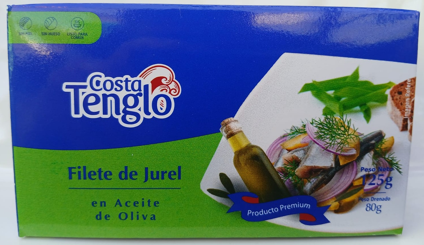 FILETE DE JUREL 125g ACEITE DE OLIVA 1