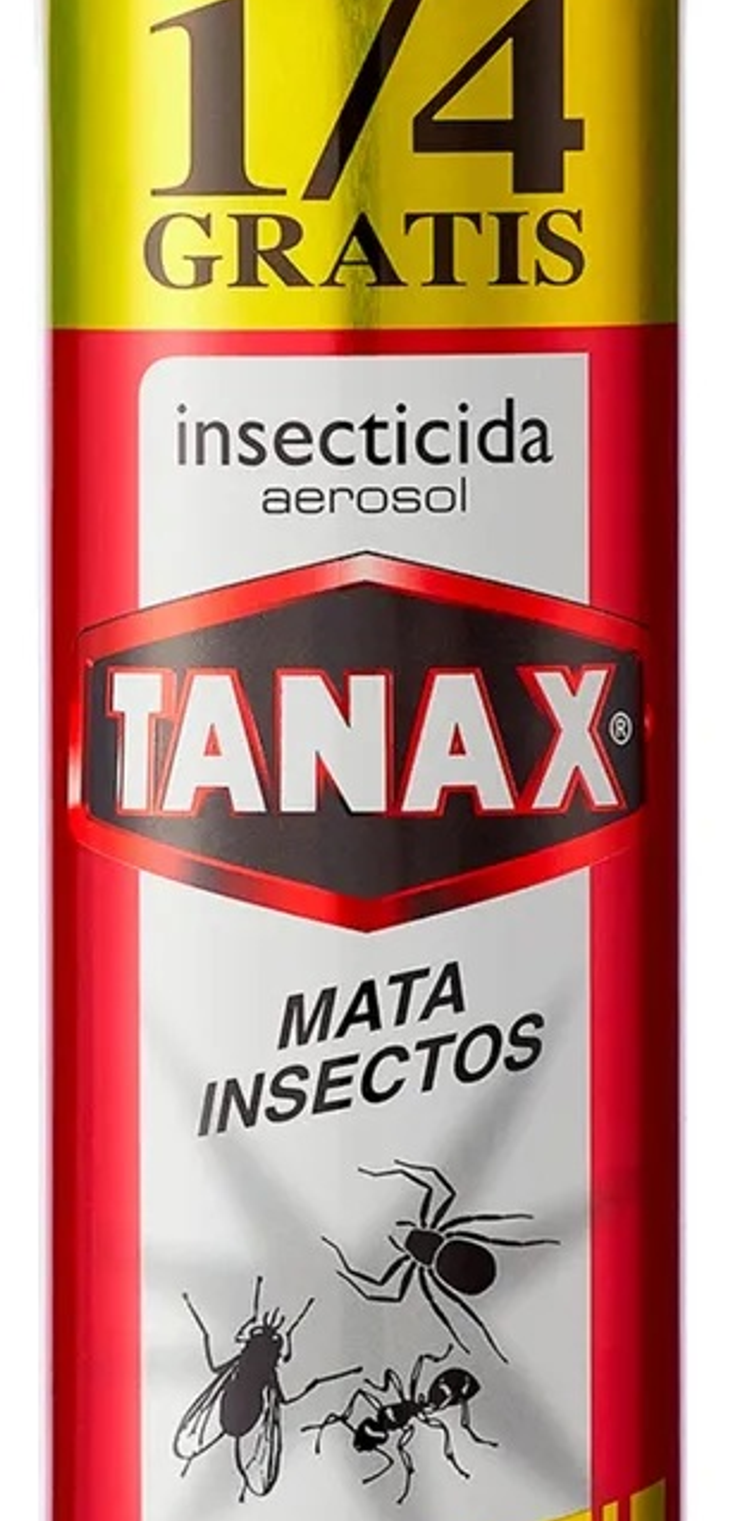 INSECTICIDA TANAX SPRAY TODO INSECTO 220 CC + 1/4 GRATIS 1