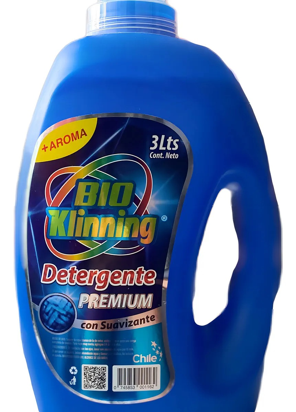 DETERGENTE PREMIUN BIO KLINNING CON SUAVIZANTE, 3 LTS. 1