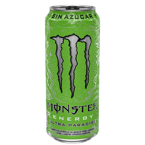 Bebida energética Monster ultra paradise sin azúcar lata 473 ml