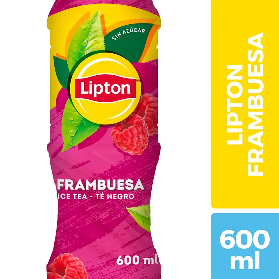 Ice Tea Lipton Black Raspberry Zero 600 ml 1
