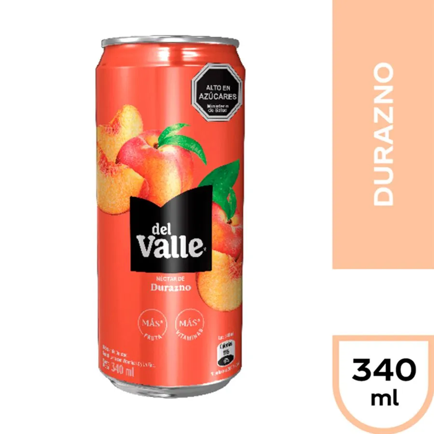 Néctar del Valle Durazno Lata 340 ml 1