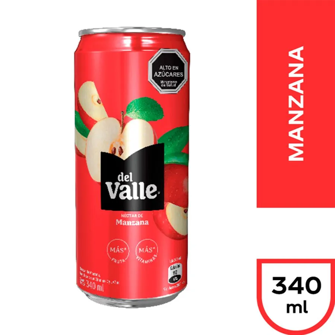 Néctar del Valle Manzana Lata 340 ml 1