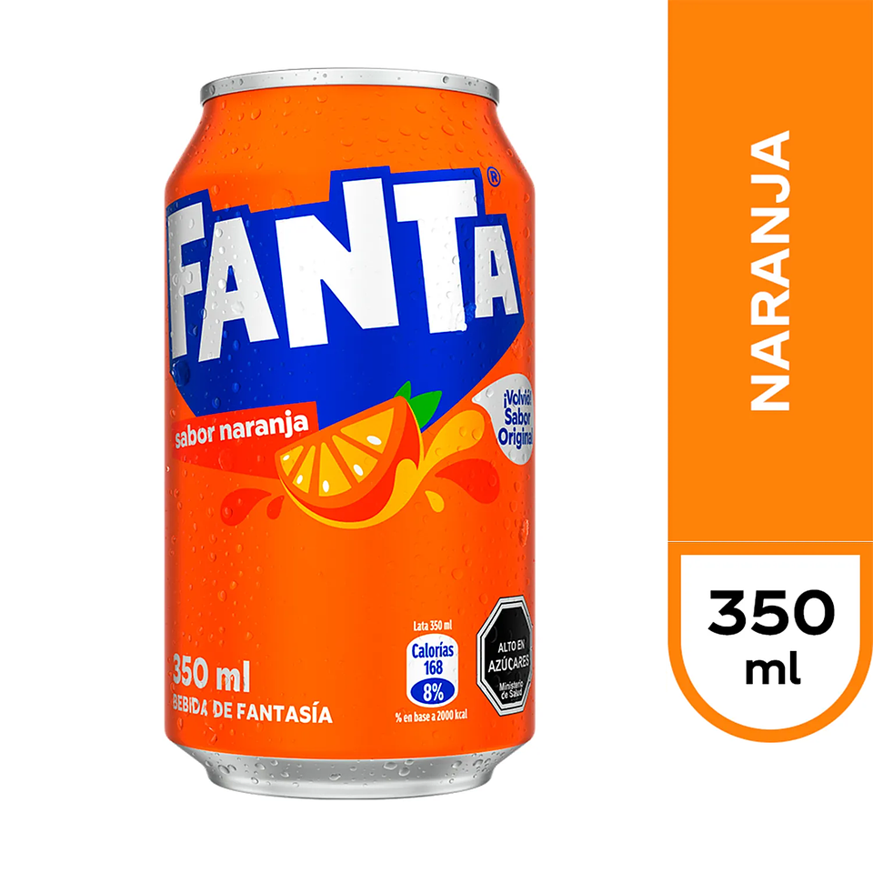 Bebida Fanta Lata 350 cc 1