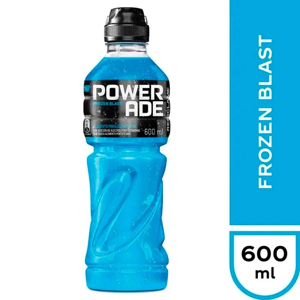 Bebida Isotónica Powerade Frozen Blast 600cc 1