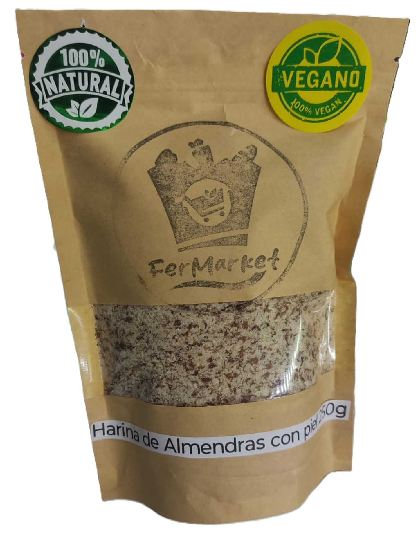 Harina de Almendras Con Piel 250g Fermarket 1