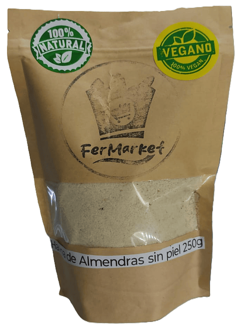 Harina de Almendras Sin Piel 250g Fermarket