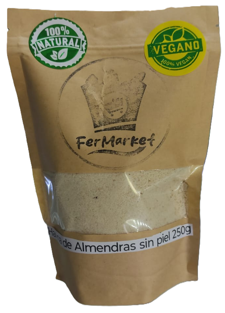Harina de Almendras Sin Piel 250g Fermarket 1