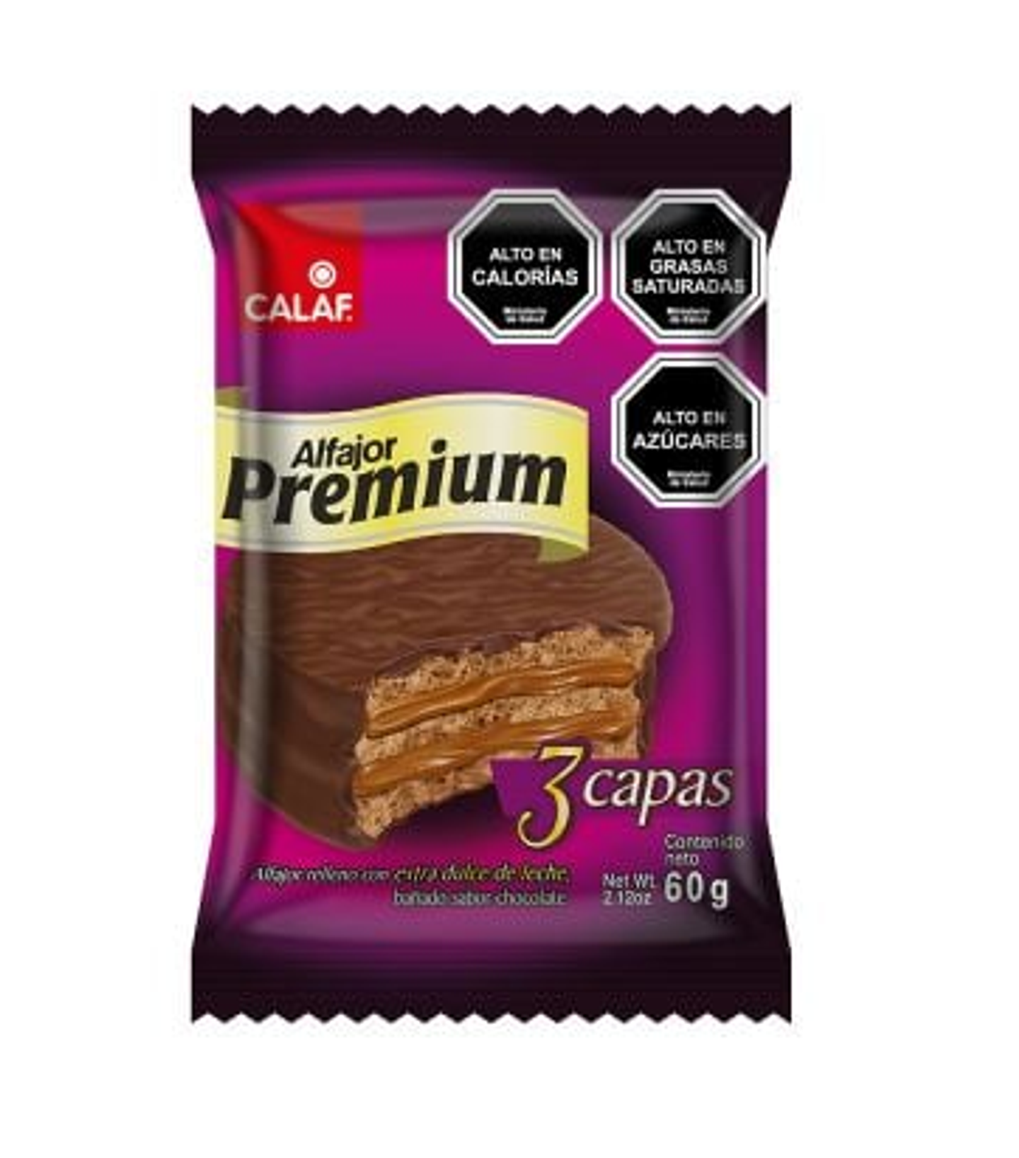 Alfajor Premium 60g Calaf 1