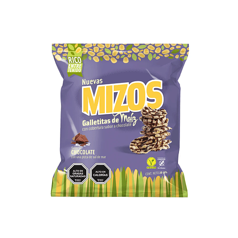 Mizos Maíz Chocolate - 20 g