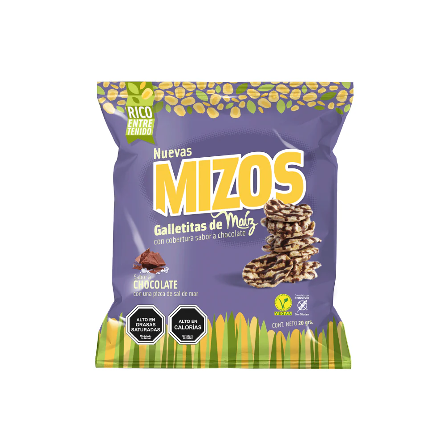 Mizos Maíz Chocolate - 20 g 1