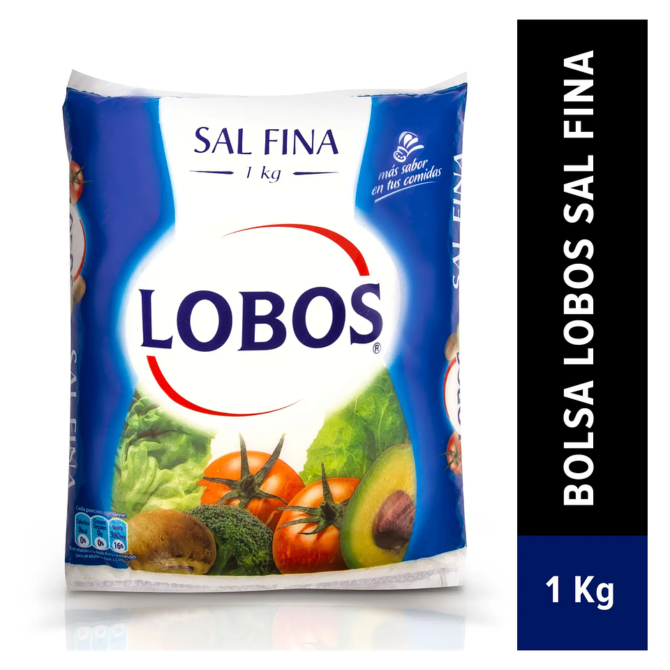 Sal Lobos Fina 1 kg 1