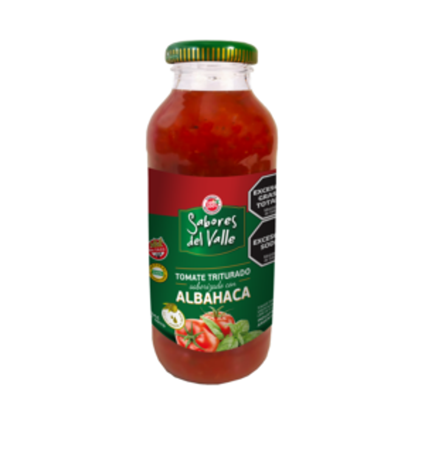 Tomate Triturado Tradicional Saborizado con Albahaca 330g 1
