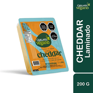 Queso Vegano Quillayes Envasado Laminado 200 g