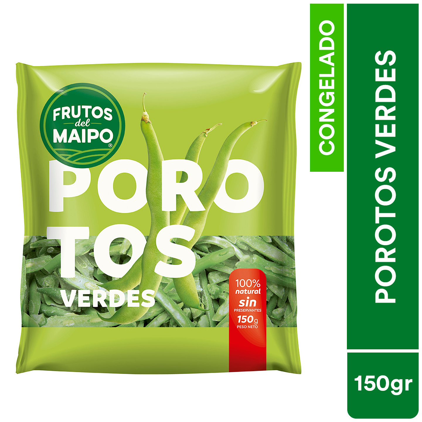 Poroto Verde Congelado Frutos del Maipo ﻿﻿150g 1