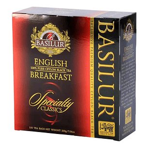 TE BASILUR  CAJA 100 SOBRES