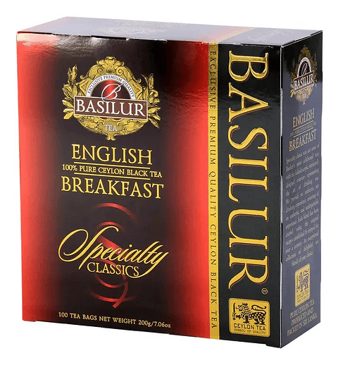 TE BASILUR  CAJA 100 SOBRES