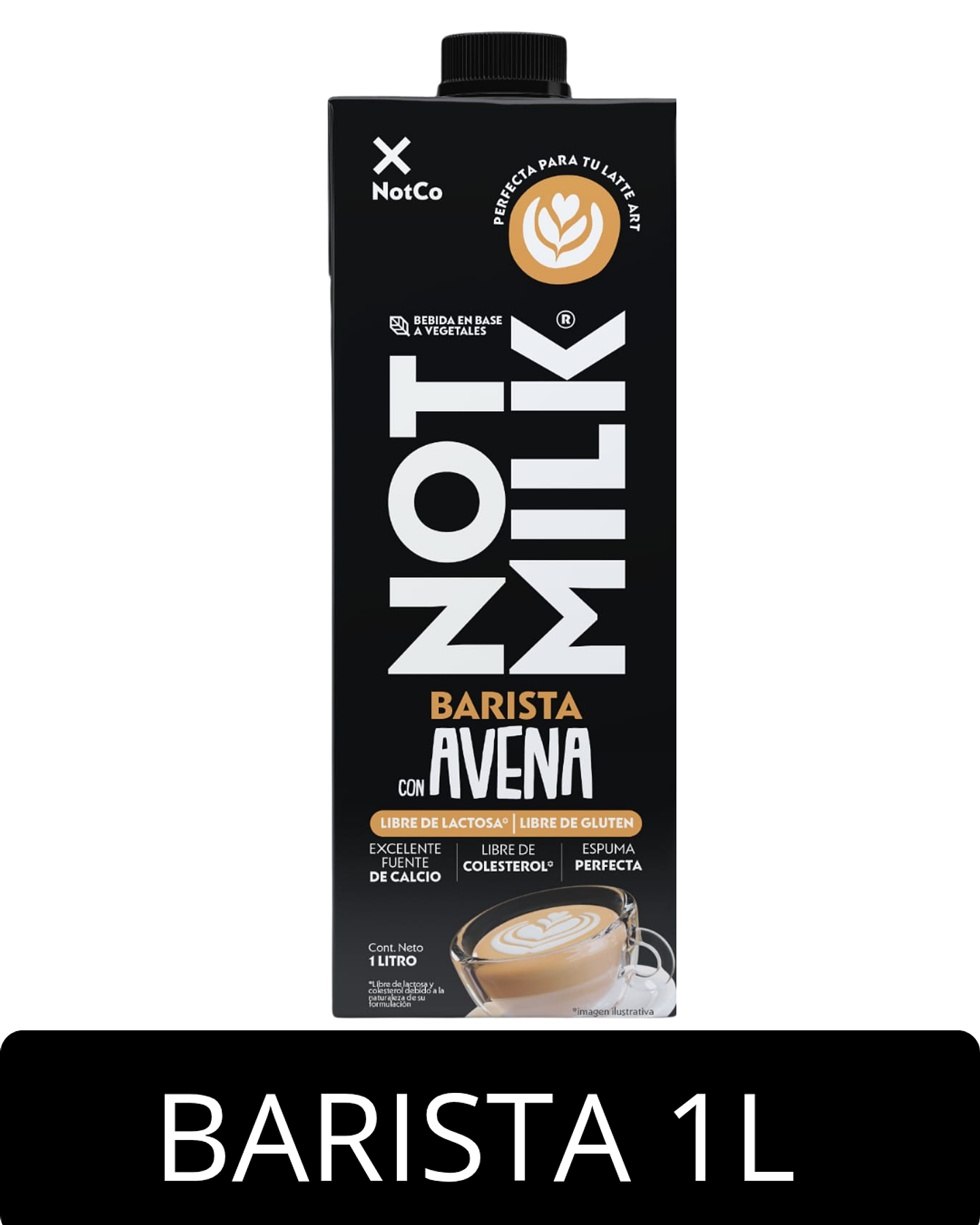 NOT MILK BARISTA 1L - por caja de 12 unidades 2