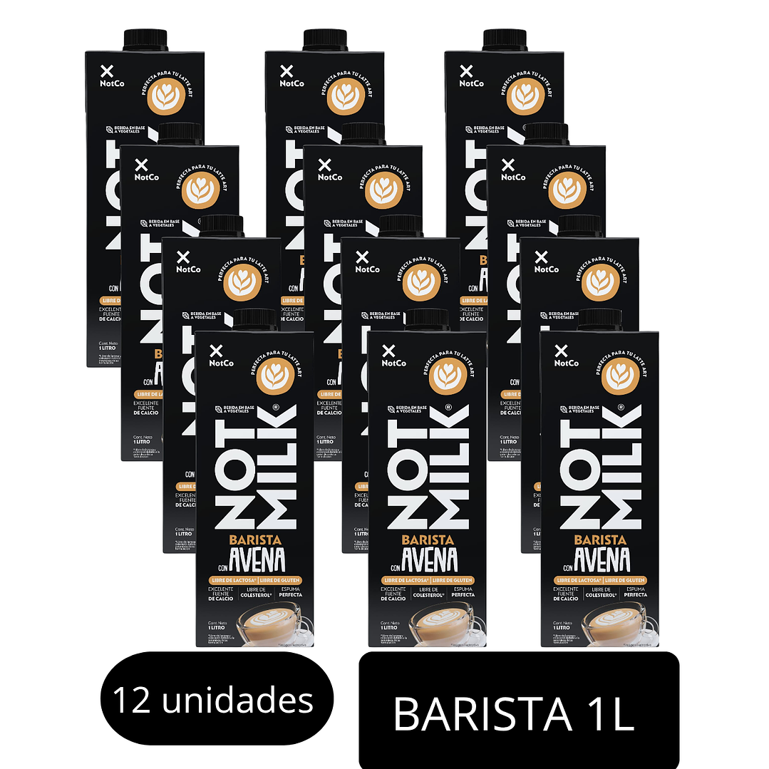 NOT MILK BARISTA 1L - por caja de 12 unidades 1