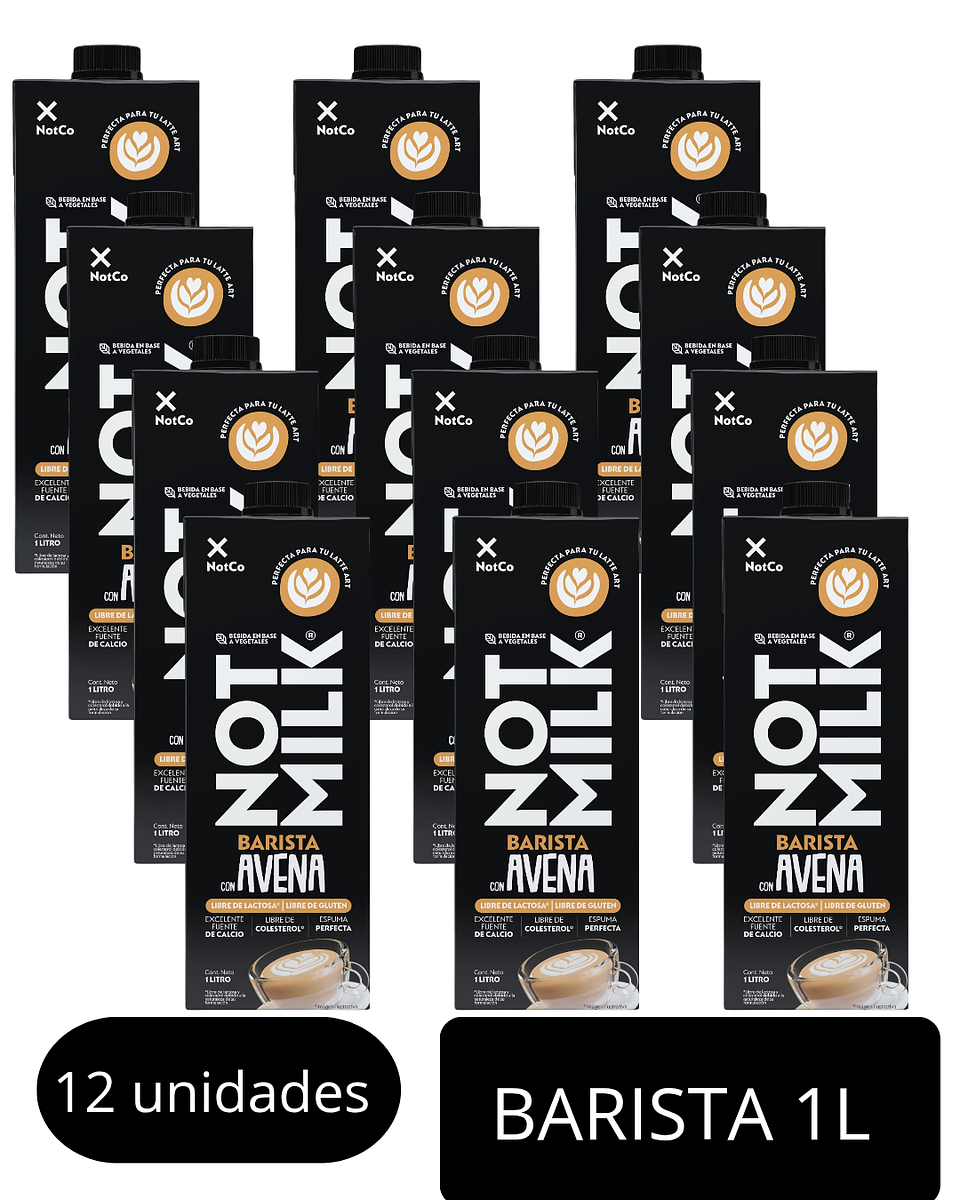 NOT MILK BARISTA 1L - por caja de 12 unidades 1