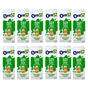 BEBIDA VEGETAL ORASÌ SOYA CAJA 12 UNIDADES