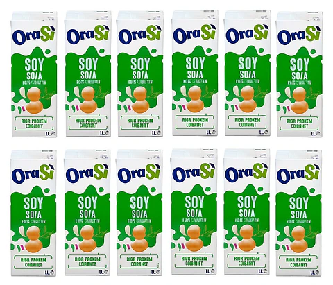 BEBIDA VEGETAL ORASÌ SOYA CAJA 12 UNIDADES