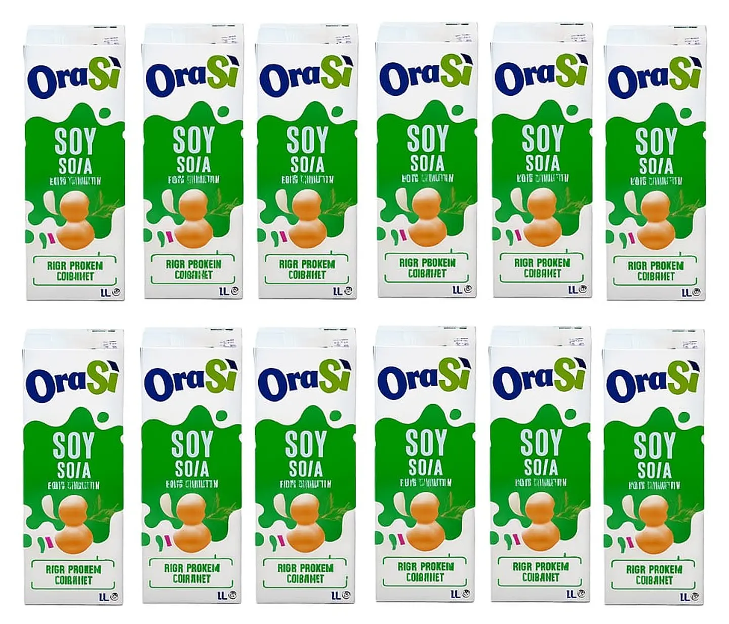 BEBIDA VEGETAL ORASÌ SOYA CAJA 12 UNIDADES 1