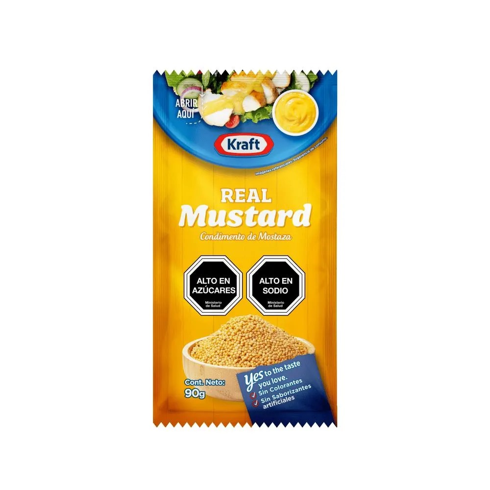 Mostaza Kraft 90gr