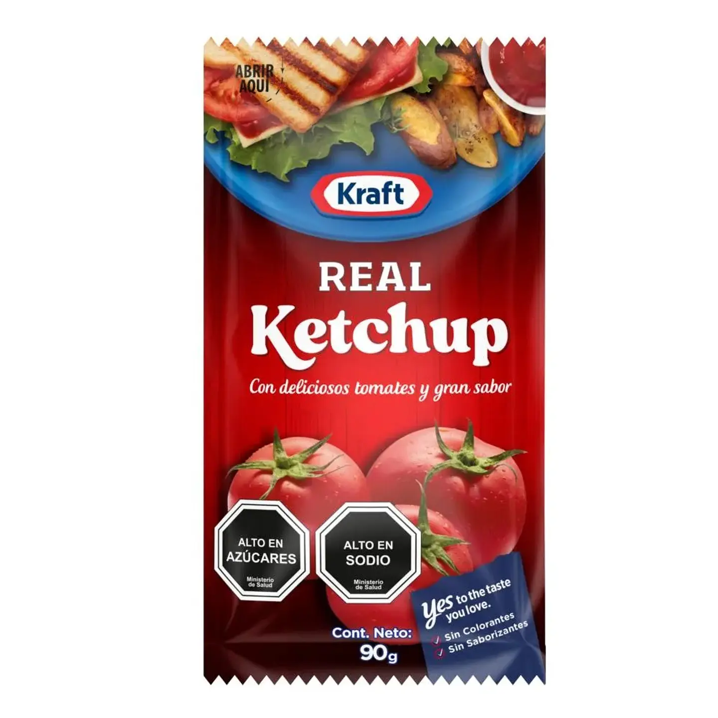 Ketchup Kraft 90gr 1
