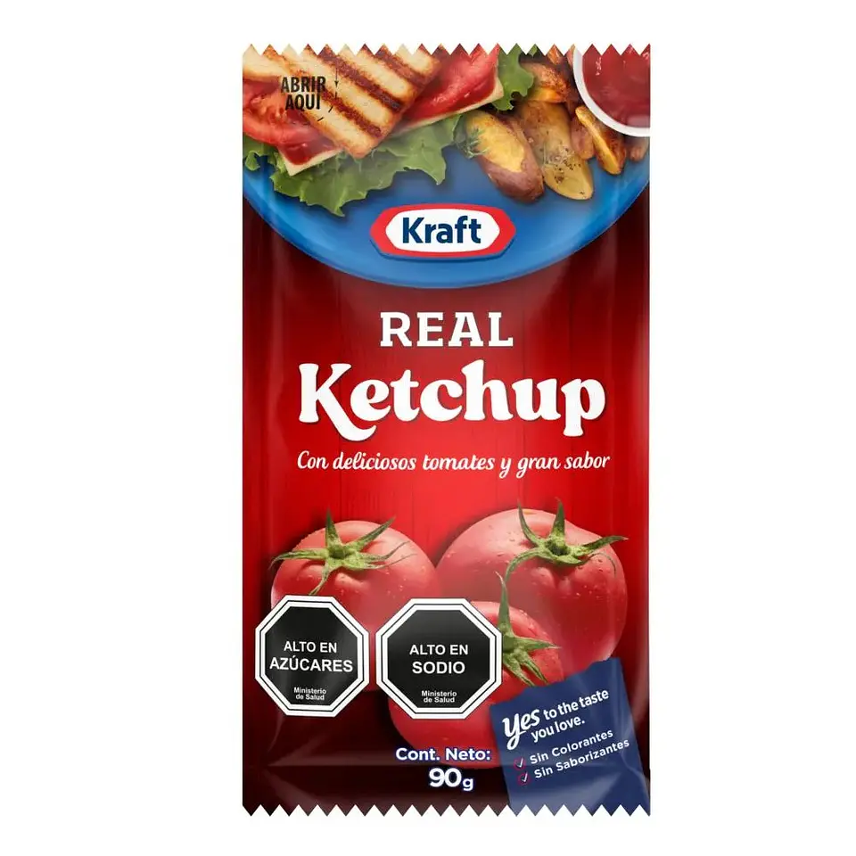 Ketchup Kraft 90gr 1