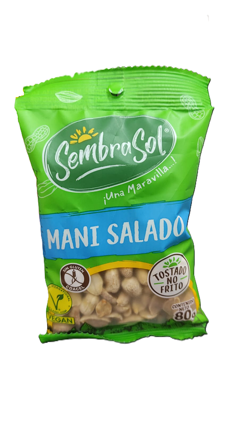 Maní Salado 80g Sembrasol