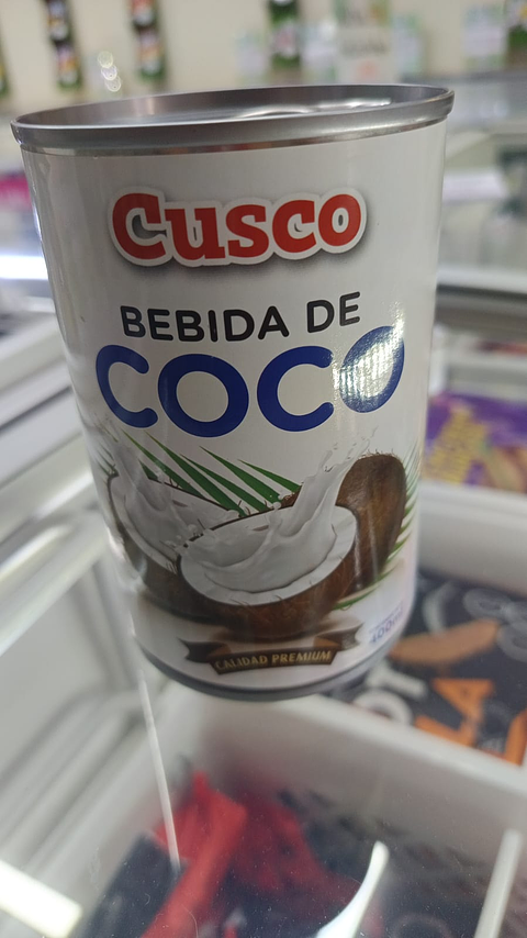 BEBIDA DE COCO MARCA CUSCO