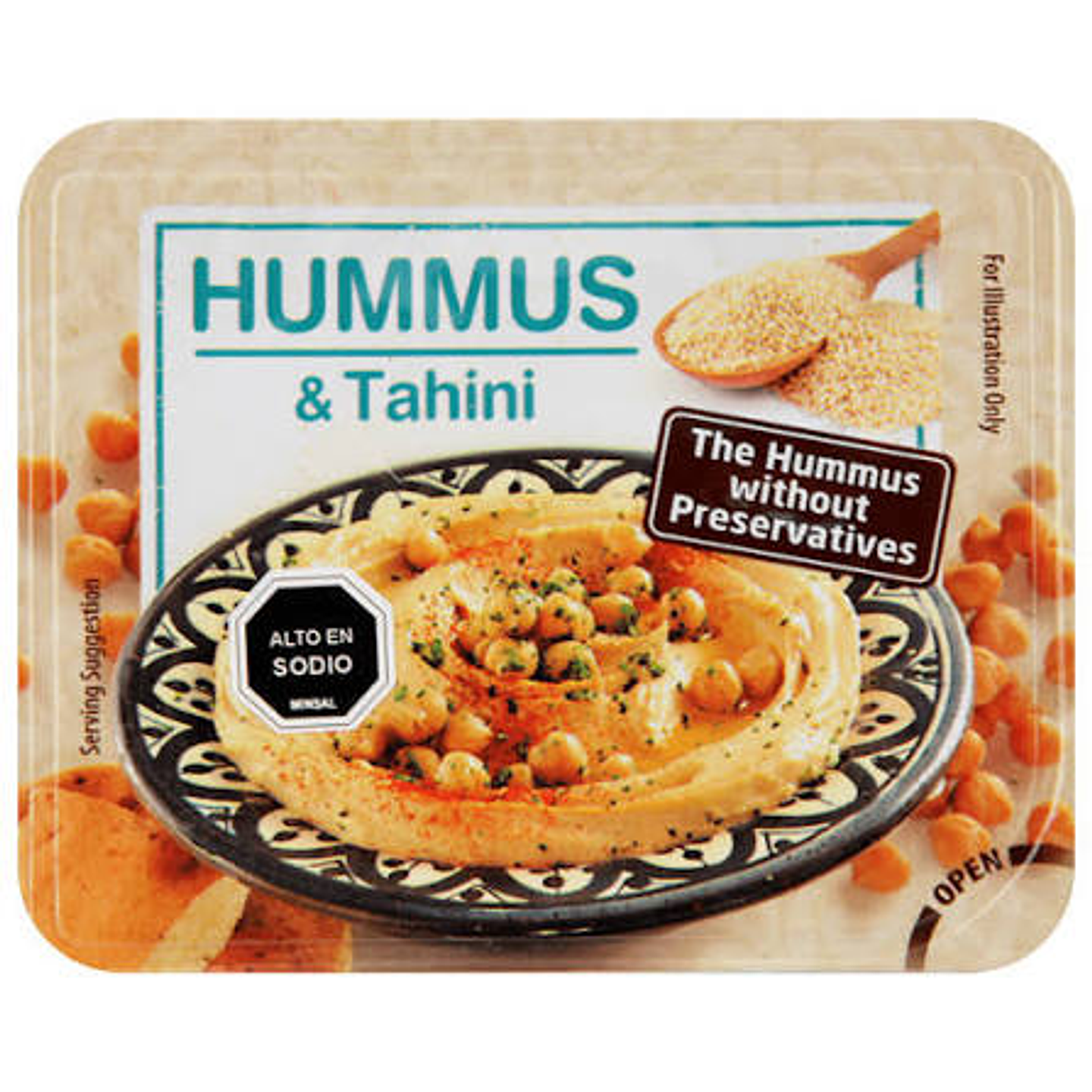 HUMMUS 100g TAHINE 1