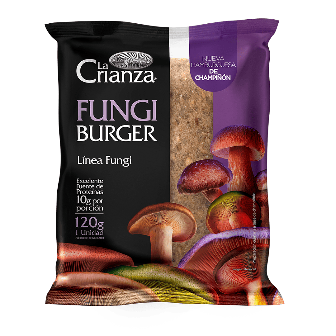 Hamburguesa Fungi La Crianza 120grs 1