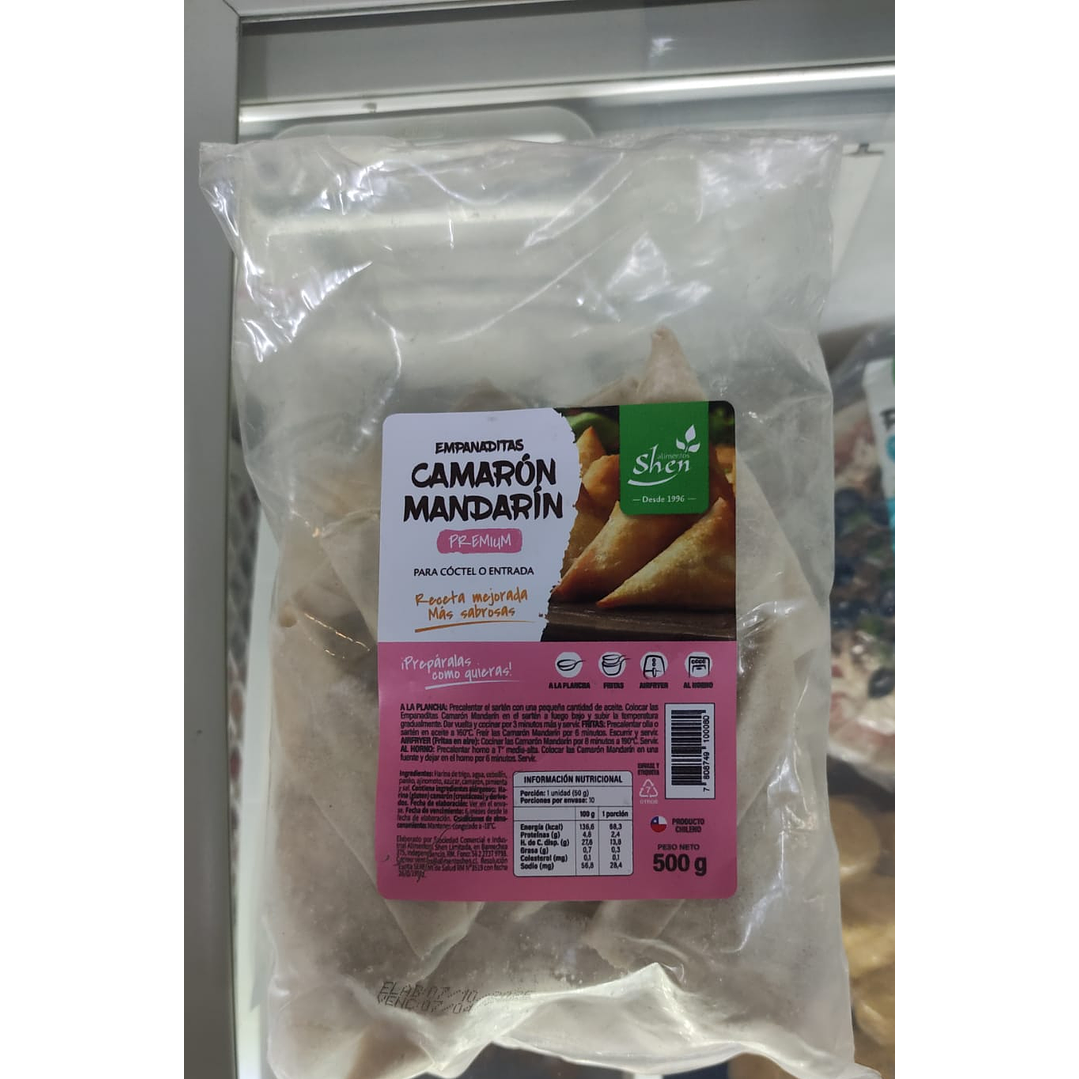 Empanaditas Camarón Mandarin 500gr 1
